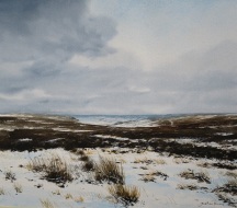 Snow above Rosedale. SOLD